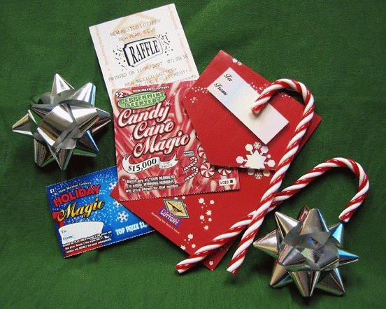 The N.M. Lottery shows off their Christmas gift ideas.